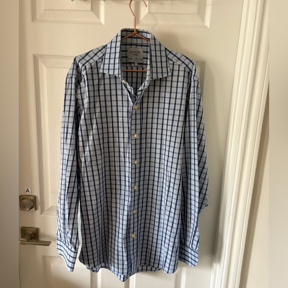 Ledbury button down shirt Size 16 1/2 L